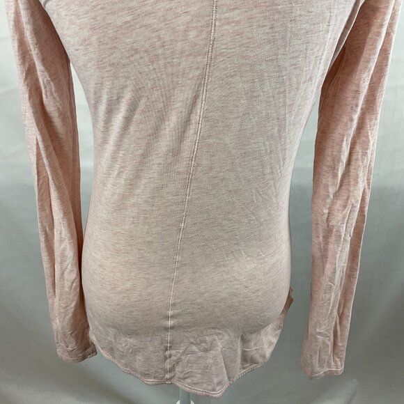 Lululemon Circadian Long Sleeve V-Neck Tee Heathered Mink Berry Pink Heather - Picture 11 of 12